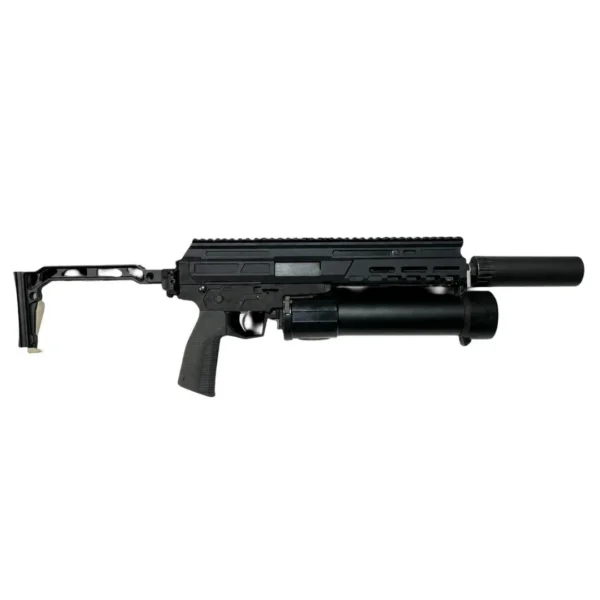 10 Ring Matador Arms MAT9 Stizon Handgun 9mm Luger 55rd Magazine 8" Barrel Black W/Brace