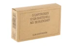 Winchester Ammunition Winchester Military Grade Shotshells 12 ga 2-3/4" 9 plts 1325 fps #00 5/ct - alternate view 3