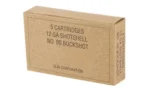 Winchester Ammunition Winchester Military Grade Shotshells 12 ga 2-3/4" 9 plts 1325 fps #00 5/ct - alternate view 4
