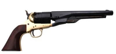 Traditions Performance Firearms Traditions 1860 Army Redi-Pak Black Powder Revolver / Walnut / Brass .44 Cal 8" Blued Barrel