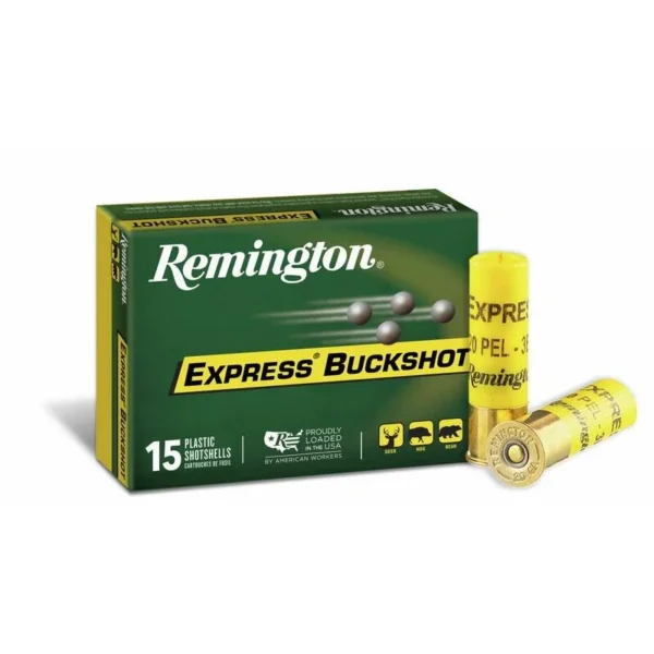 Remington Arms Co. Inc. Remington Express Buckshot Shotgun Ammo 20 ga 2-3/4 in #3 Buck 1220 fps 15/ct