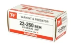 Winchester Ammunition WIN USA 22-250 REM 45GR JHP 40/400 - alternate view 4