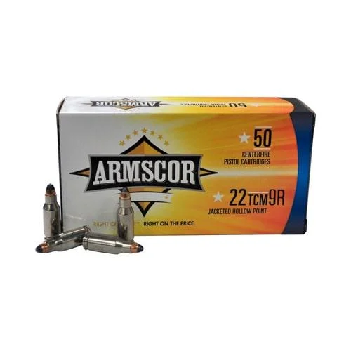 Armscor Precision International Inc. (API) Armscor Handgun Ammunition .22TCM9R 39gr JHP 2000 fps 50/ct