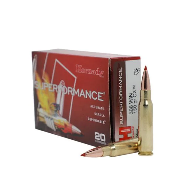 Hornady HRNDY SF 308 WIN 150GR CX 20/200