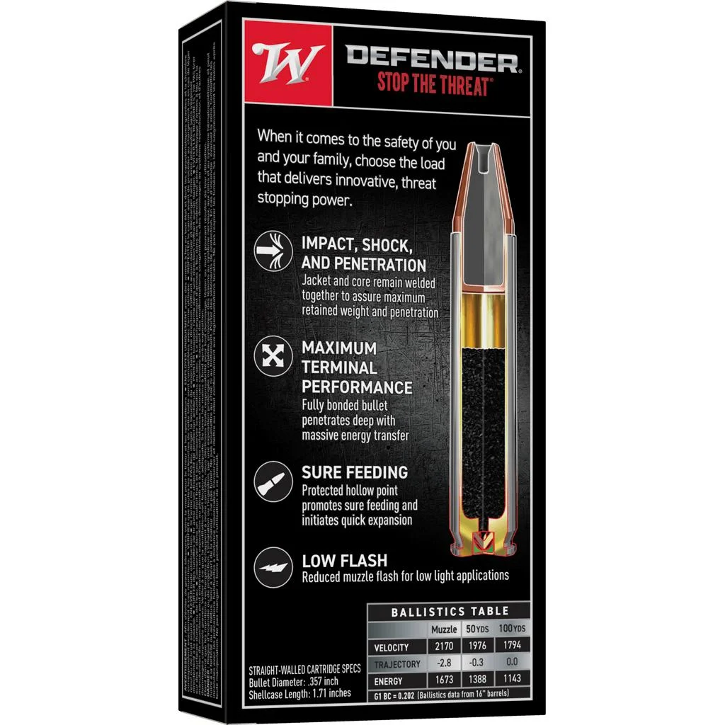 350-legend-160gr-php-rifle-ammo-primary Winchester Ammunition Winchester PDX1 Defender Rifle Ammunition .350 Legend 160 gr. PHP 2170 fps 20/ct