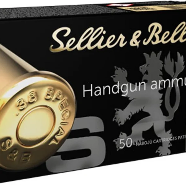 Mag-Tech/Sellier- Bellot Sellier & Bellot Pistol & Revolver Ammo .38 Special 158 gr FMJ 50/ct