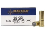 Magtech Ammunition CompanyInc MagTech Handgun Ammunition .38 Spl 148 gr LWC 710 fps 50/ct - alternate view 4