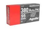 TXAT - DBA Aguila Ammunition Aguila Handgun Ammunition .380 Auto 95 gr. FMJ 945 fps 50/ct - alternate view 3