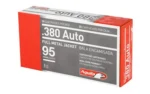 TXAT - DBA Aguila Ammunition Aguila Handgun Ammunition .380 Auto 95 gr. FMJ 945 fps 50/ct - alternate view 5