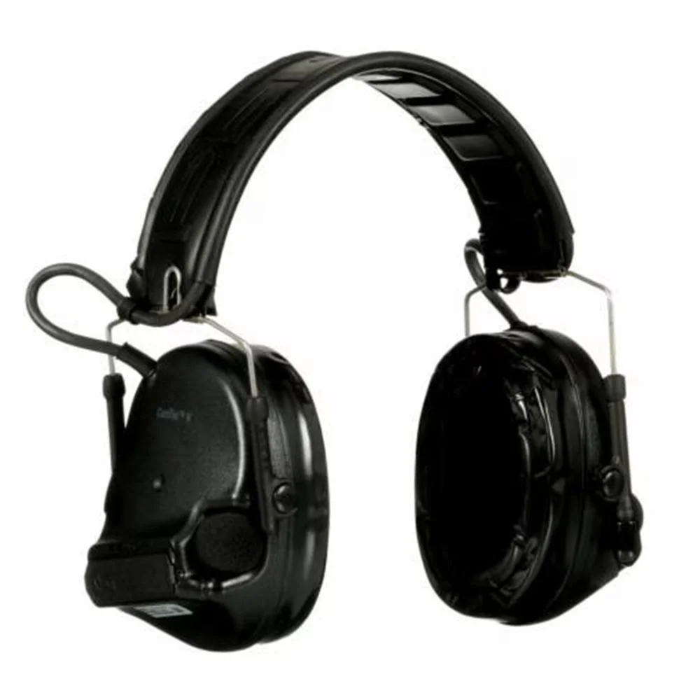 3m-peltor-swattac-electronic-ear-muffs-primary 3M Peltor SwatTac V Hearing Defender Headset Electronic Ear Muffs 23dB Black