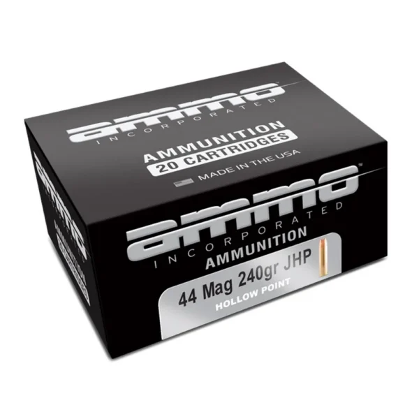 Ammo Inc. Ammo Inc Signature Handgun Ammunition .44 Mag 240 gr JHP 1589 fps 20/ct