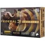 Federal Cartridge Co. Federal Premium Cape-Shok .500 Nitro Express 3 570 gr Hydro Solid 2100 fps 20/ct - alternate view 2