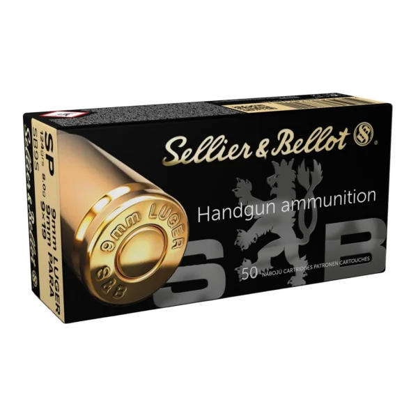 Mag-Tech/Sellier- Bellot Sellier & Bellot Pistol & Revolver Ammo 9mm 124 gr SP 50/ct