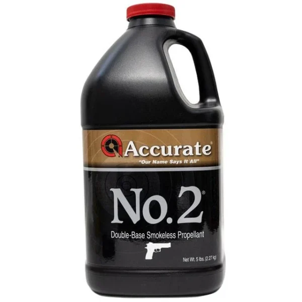 Accurate Powders Accurate No. 2 Handgun Powder - 5 lbs