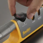 Smith's Consumer Products Smith's Adjustable Angle Pull-Thru Knife Sharpener for Straight Edge Knives - Coarse or Fine