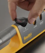 Smith's Consumer Products Smith's Adjustable Angle Pull-Thru Knife Sharpener for Straight Edge Knives - Coarse or Fine