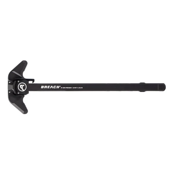 Aero Precision AR-10 Breach Ambi Charging Handle with Large Lever Black