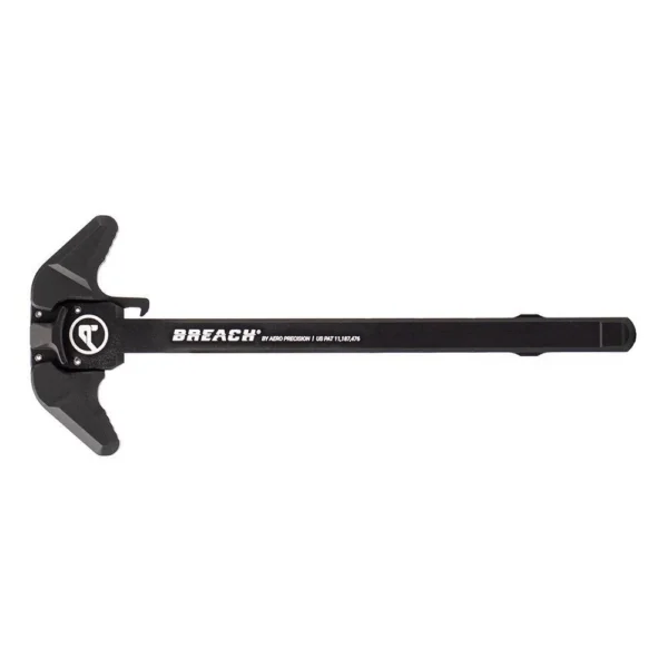 Aero Precision AR15 Breach Ambi Charging Handle with Small Lever Black