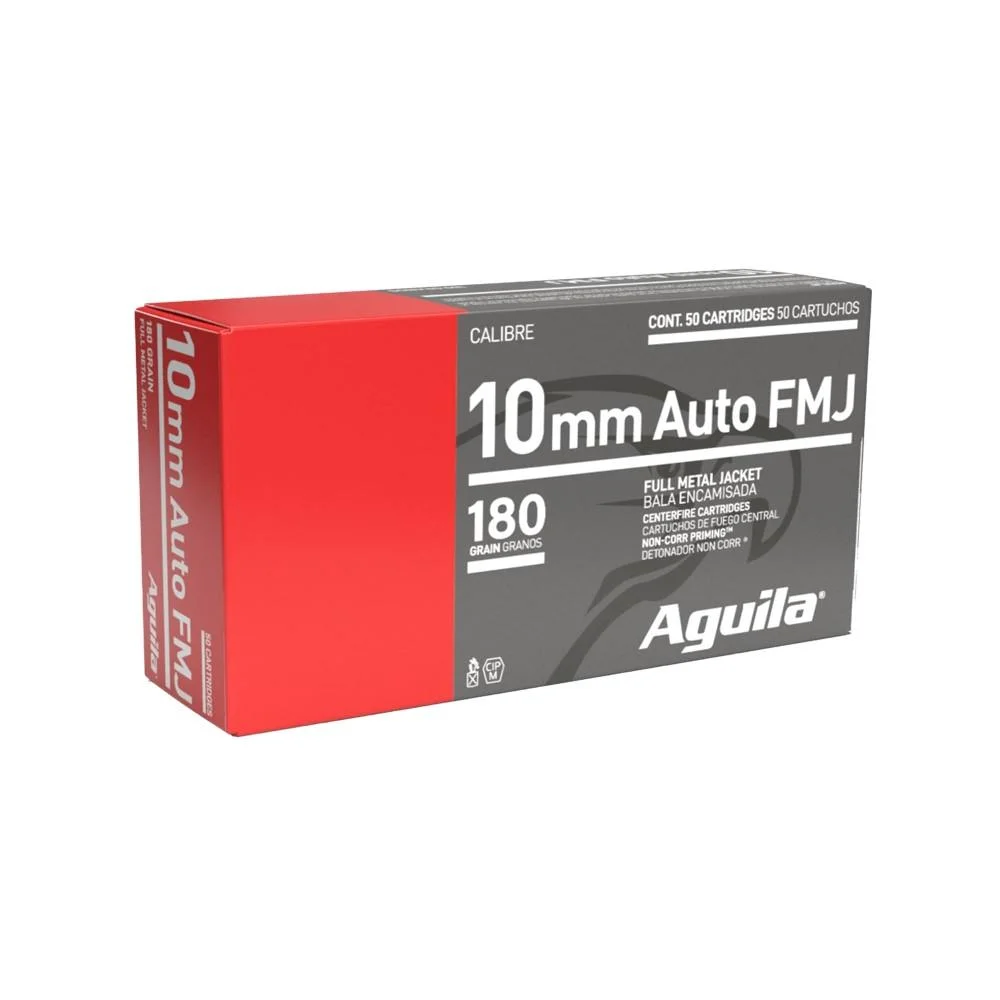 aguila-10mm-auto-handgun-ammo-180-gr-primary TXAT - DBA Aguila Ammunition Aguila Handgun Ammunition 10mm Auto 180 gr 1200 fps 50/ct