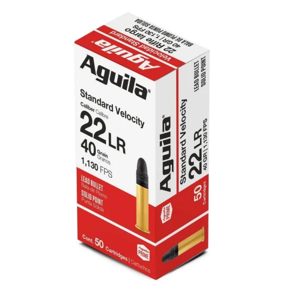 Aguila Ammunition AGUILA 22LR SV SP 40GR 50/2000