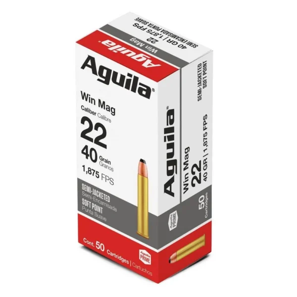 Aguila Ammunition AGUILA 22WMR 40GR SP 50/1000