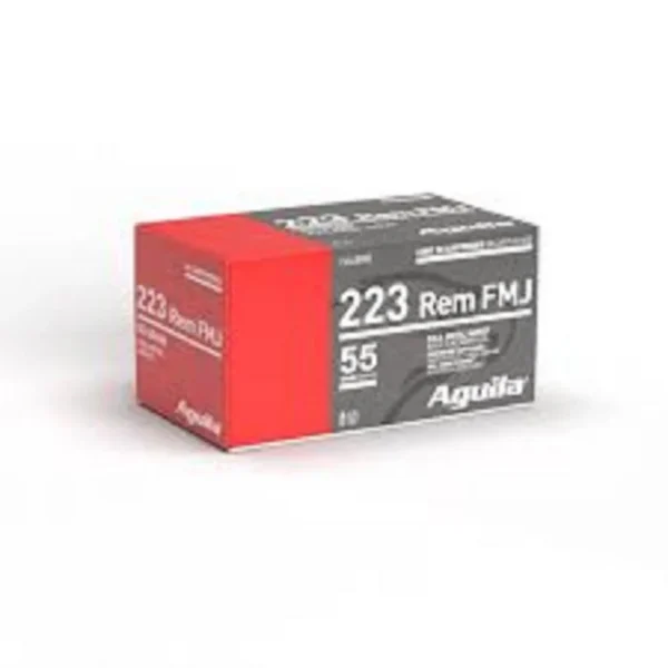 TXAT - DBA Aguila Ammunition Aguila Rifle Ammunition .223 Rem 55 gr FMJ 3215 fps 1000/ct