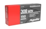 TXAT - DBA Aguila Ammunition Aguila Rifle Ammunition .308 Win 150 gr FMJBT 2760 fps 20/ct - alternate view 2
