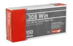 TXAT - DBA Aguila Ammunition Aguila Rifle Ammunition .308 Win 150 gr FMJBT 2760 fps 20/ct - alternate view 3