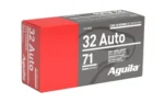 TXAT - DBA Aguila Ammunition Aguila Handgun Ammunition .32 Auto 71 gr FMJ 905 fps 50/ct - alternate view 2