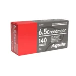 TXAT - DBA Aguila Ammunition Aguila Rifle Ammunition 6.5 Creedmoor 140 gr FMJBT 2600 fps 20/ct