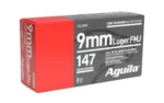 TXAT - DBA Aguila Ammunition Aguila Handgun Ammunition 9mm Luger 147 gr FMJFP 950 fps 50/ct - alternate view 2