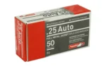 TXAT - DBA Aguila Ammunition Aguila Handgun Ammunition .25 Auto 50 gr FMJ 755 fps 50/ct - alternate view 3