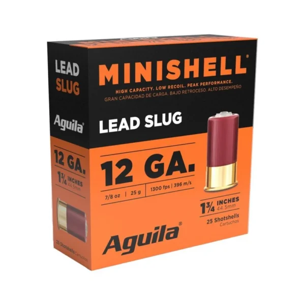 Aguila Ammunition AGUILA MINISHELL 12GA SLUG 25/250