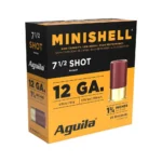 TXAT - DBA Aguila Ammunition Aguila Minishell Shotshells 12ga 1-3/4" 5/8oz 1200 fps #7.5 25/ct