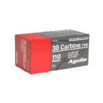 TXAT - DBA Aguila Ammunition Aguila Rifle Ammunition .30 Carbine 110 gr FMJ 1990 fps 50/ct