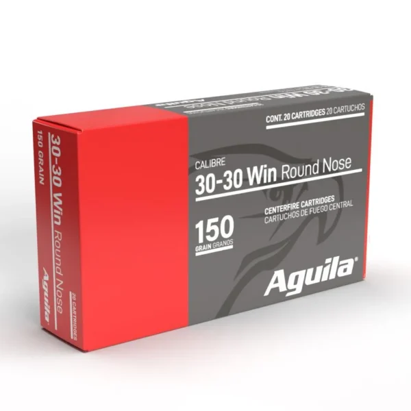 TXAT - DBA Aguila Ammunition Aguila Rifle Ammunition 30-30 Win 150gr SP 2380 fps 20/ct