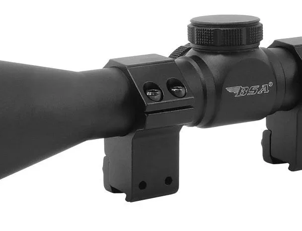 BSA Air Rifle Scope - 3-9x Magnification 40mm AO (Adjustable Objective) Mil-Dot 1" Tube Matte
