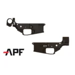 APF Armory - Alex Pro Firearms Alex Pro Firearms Stripped Side Folding AR-15 Lower Receiver IFL Black