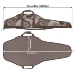 The Allen Company Inc. Allen Bedrock Scoped Rifle Case 52" Veil Alpine Camo - alternate view 2