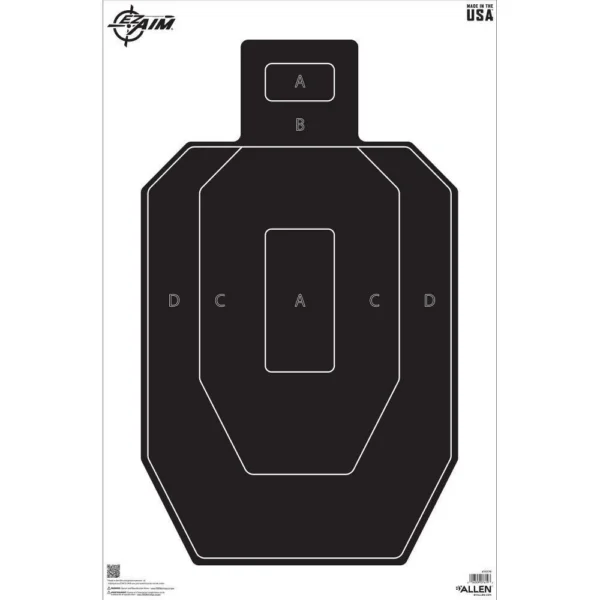 The Allen Company Inc. Allen EZ Aim IPSC Silhouette Target 23" x 35" 50/ct