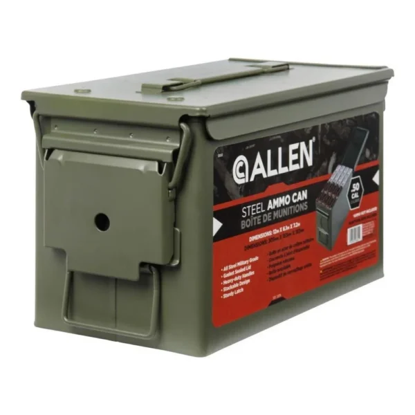 The Allen Company Inc. Allen Steel Ammo Can .50 Cal OD Green