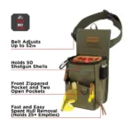 The Allen Company Inc. Allen Triumph Rip-Stop Shotgun Shell Bag OD Green - alternate view 2