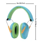 The Allen Company Inc. Allen ULTRX Youth Passive Hearing Ear Muff 23dB Light Blue - alternate view 6