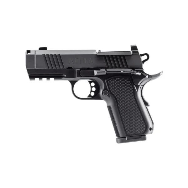 Alpha Foxtrot AF1911-Attila MOS Handgun 9mm Luger 15rd Magazine(1) 3.5" Comp Barrel DLC Black