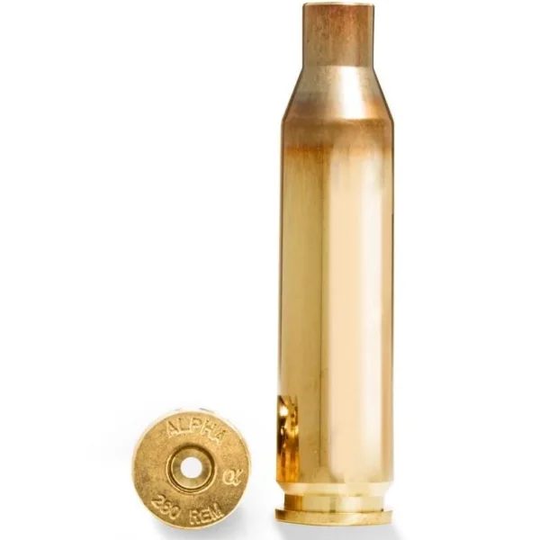 Alpha Munitions Ultra Premium Unprimed Brass Cartridge Cases .260 Remington Brass Small Rifle Primer 100/ct