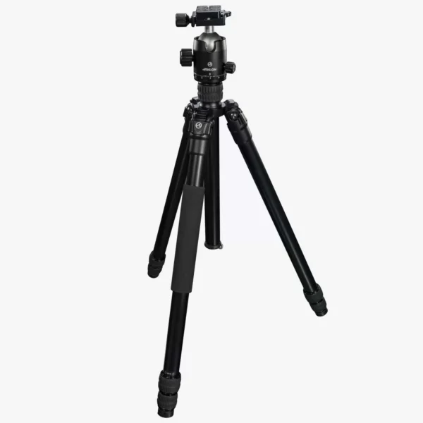 Athlon Optics Athlon Midas AL28 Aluminum Tripod 17" - 65" Black with Soft Sided Carrying Case
