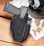 Michaels Of Oregon Uncle Mike's Ambidextrous Hip Holsters 3.25-3.75' Brl Med & Large Autos