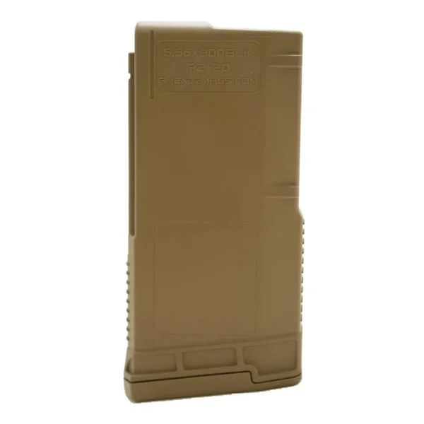 C&E Innovations DBA Amend2 Amend2 SR-25 Mod-A Rifle Magazine Coyote Brown 7.62x51 20/rd