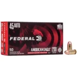 Federal Cartridge Co. American Eagle IRT Handgun Ammunition .45 ACP 230 gr TMJ 850 fps 50/ct