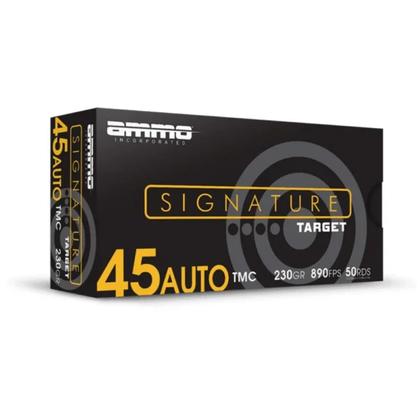 Ammo Inc. Ammo Inc Signature Handgun Ammunition .45 Auto 230gr TMJ 890 fps 50/ct